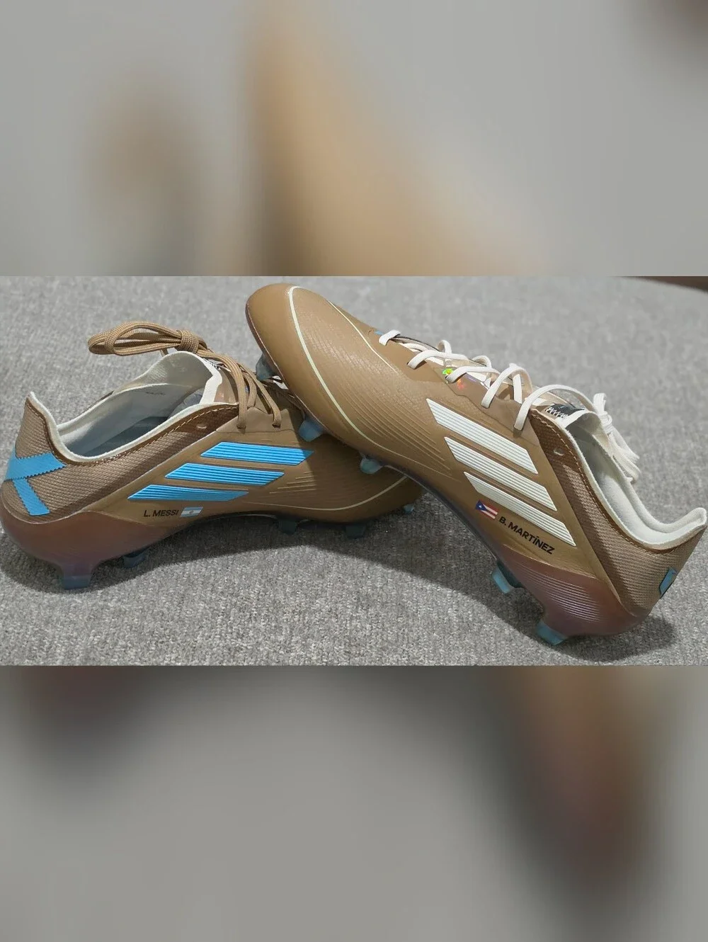 Adidas F50 Elite Messi x Bad Bunny Cardboard IH7338 Size MEN 6.5